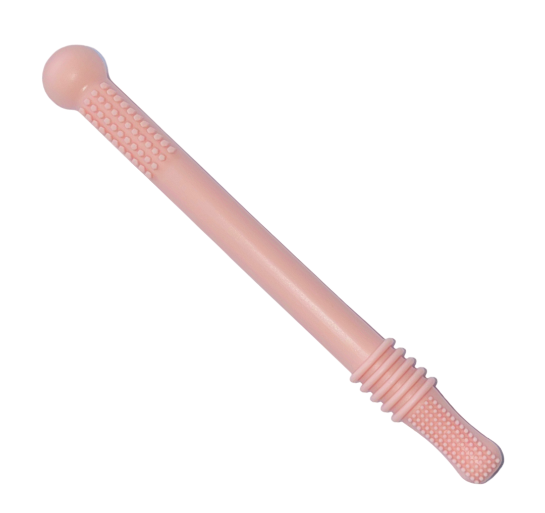 Soothing Teething Tube for First Teeth - ChewyCalm-Pink-State of Style