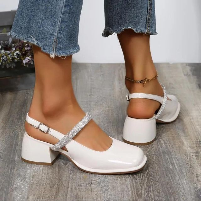 Sophia - Orthopedische Elegante Witte Pumps-Wit-33-State of Style