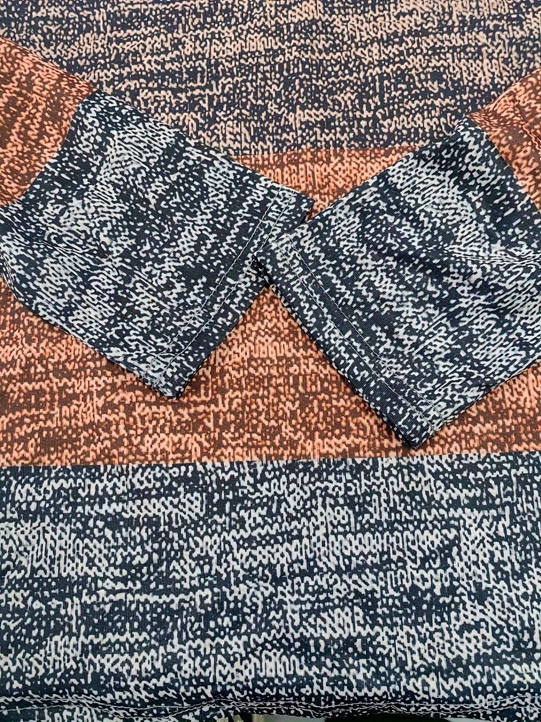 Ladies' sweater with block stripes and quarter zip – Mila