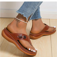 Sophie - Orthopedische Zwarte Stijlvolle Sandalen-Zwart-34-State of Style