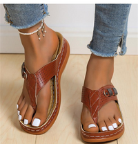 Sophie - Orthopedische Zwarte Stijlvolle Sandalen-Zwart-34-State of Style