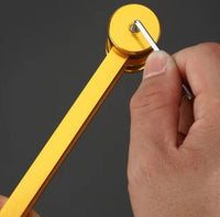 Sound Therapy for Inner Peace - TranquilTone Tuning Forks-Golden round bowl (9.65 in)-State of Style