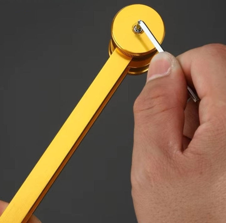 Sound Therapy for Inner Peace - TranquilTone Tuning Forks-Golden round bowl (9.65 in)-State of Style