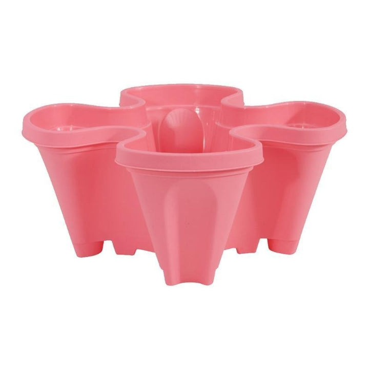 Space-saving Stackable Plant Pots - StrawberryStack-Pink-State of Style