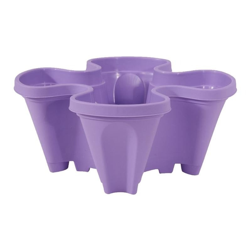 Space-saving Stackable Plant Pots - StrawberryStack-Purple-State of Style