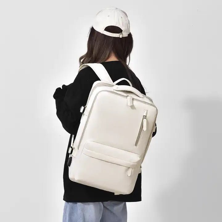 Spacious Versatile Backpack - TrailSafe Pro-Black-State of Style