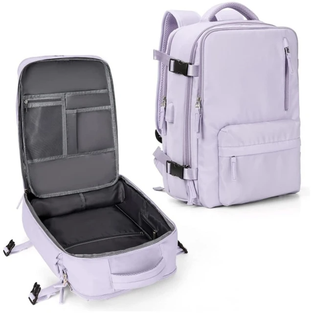 Spacious Versatile Backpack - TrailSafe Pro-Purple-State of Style