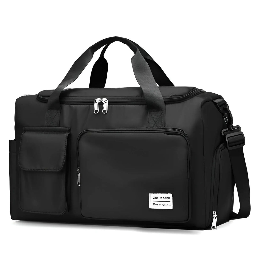 Spacious Waterproof Luxury Travel Bag - JetSet-Black-State of Style