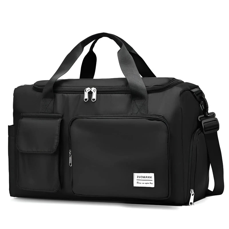 Spacious Waterproof Luxury Travel Bag - JetSet-Black-State of Style