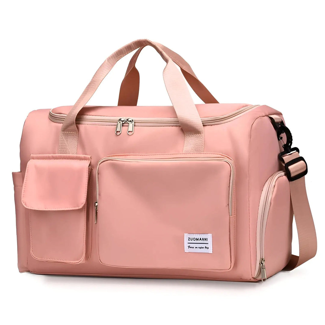 Spacious Waterproof Luxury Travel Bag - JetSet-Pink-State of Style