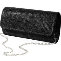 Sparkle Clutch – Ramona-Black-State of Style