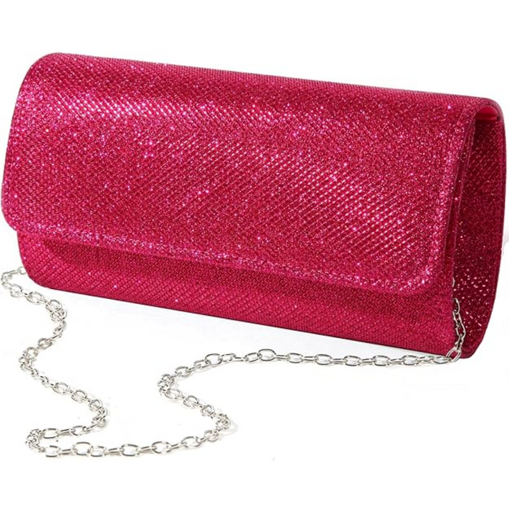 Sparkle Clutch – Ramona-Pink-State of Style