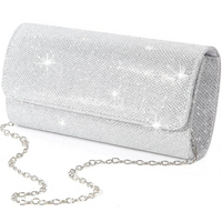 Sparkle Clutch – Ramona-Silver-State of Style