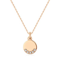 Sparkling Dangle Necklace | Hot Charm Jewellery-White zircon-45cm-State of Style