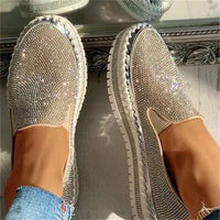 Sparkling ladies' loafers with comfort sole – Teyla-Black-3-State of Style