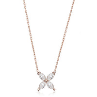 Sparkling Moissanite Eye Necklace | Full Cut Jewellery-Blue-State of Style