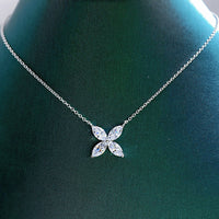 Sparkling Moissanite Eye Necklace | Full Cut Jewellery-Yellow-State of Style