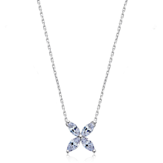 Sparkling Moissanite Eye Necklace | Full Cut Jewellery-Yellow-State of Style