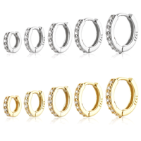 Sparkling Pavé Earrings - Lumina-6mm-Gold-State of Style