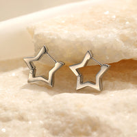 Sparkling Star Earrings | Dazzling Jewellery for Women-925 Silver-State of Style