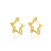 Sparkling Star Earrings | Dazzling Jewellery for Women-Gold-State of Style