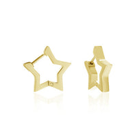 Sparkling Star Earrings | Dazzling Jewellery for Women-Gold-State of Style