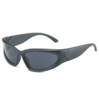 Sporty Luxury Sunglasses – Retro Charm with UV Protection-Carbon Fiber-State of Style