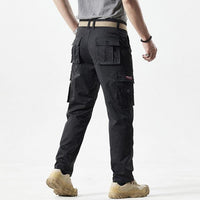 Sporty Men's Cargo Trousers - Max-Olive Green-30-State of Style
