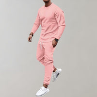 Sporty Men's Set - Finn-Pink-S-State of Style