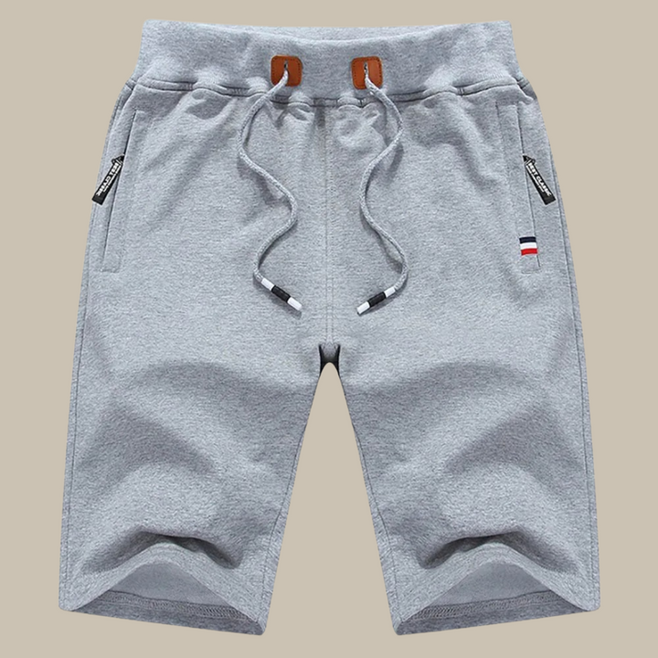 Sporty Men's Shorts | HUGO Casual Shorts-Light Grey-M-State of Style
