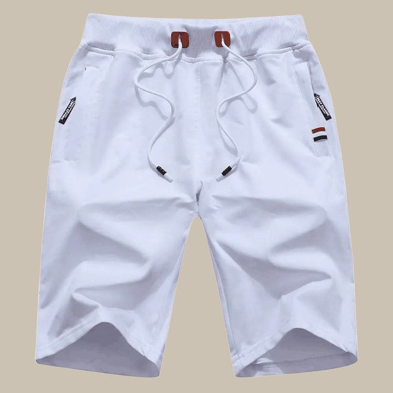 Sporty Men's Shorts | HUGO Casual Shorts-White-M-State of Style