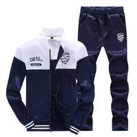 Sporty Men's Tracksuit - Max-White-L-State of Style