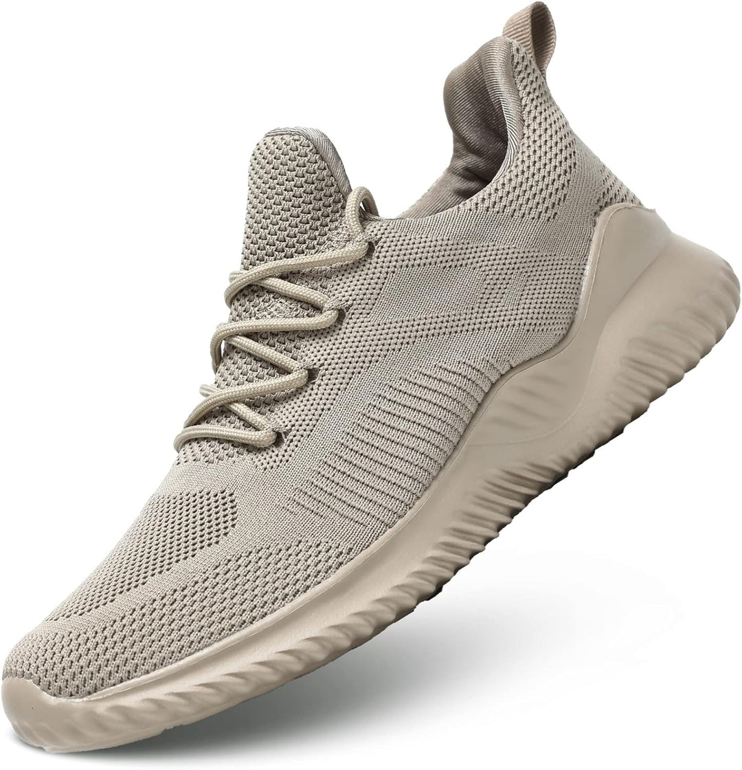 Sporty Running Shoes - Xplore-Khaki-6.5-State of Style