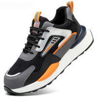 Sporty Safety Shoes - FlexGuard-Grey-4-State of Style