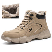 Sporty Safety Shoes with Steel Toe - ProGuard-Beige B-3.5-State of Style