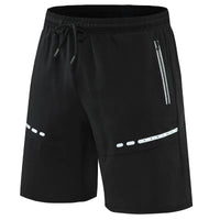 Sporty & Stylish Slim-Fit Training Shorts with Zipper Pockets - Kian-Black-S-State of Style