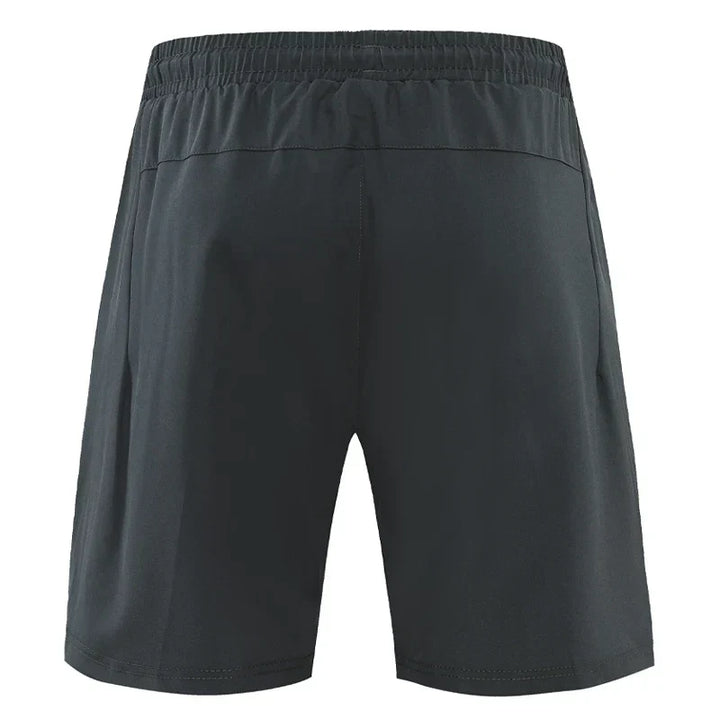 Sporty & Stylish Slim-Fit Training Shorts with Zipper Pockets - Kian-Black-S-State of Style