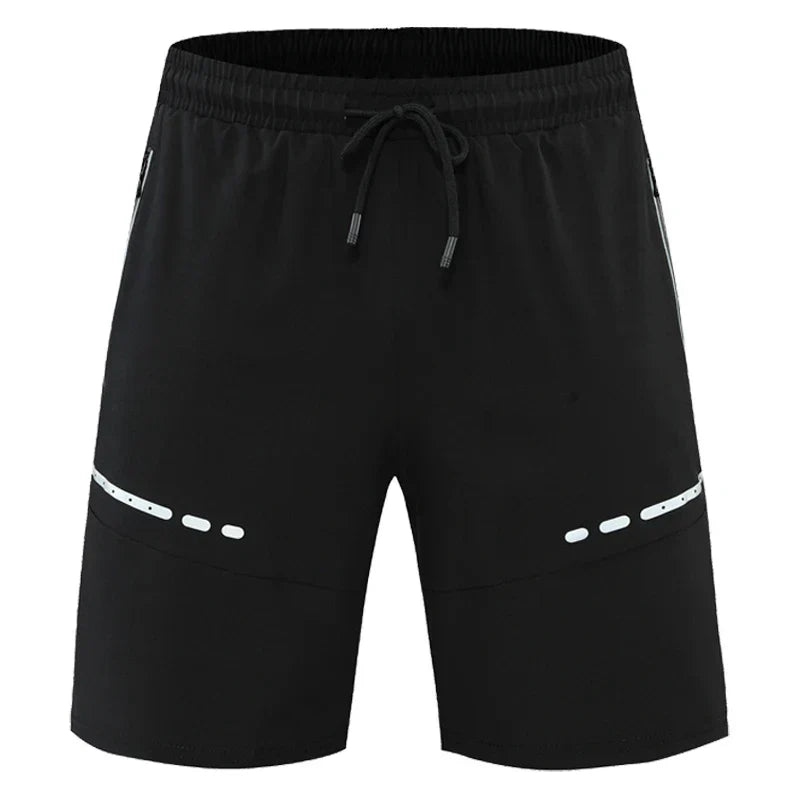 Sporty & Stylish Slim-Fit Training Shorts with Zipper Pockets - Kian-Black-S-State of Style
