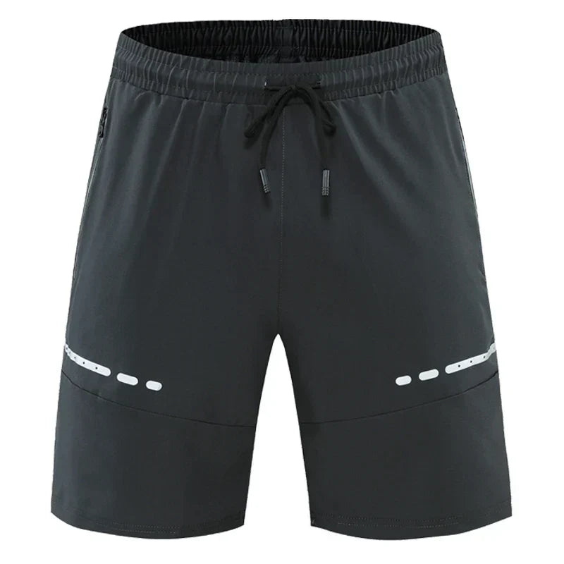 Sporty & Stylish Slim-Fit Training Shorts with Zipper Pockets - Kian-Gray-S-State of Style