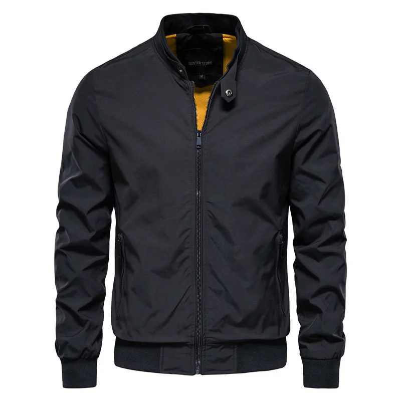 Sporty Summer Jacket for Men - Levi-Black-M-State of Style
