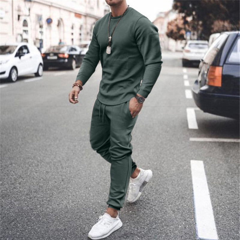 Sporty Tracksuit for Men - Marco-Green-S-State of Style