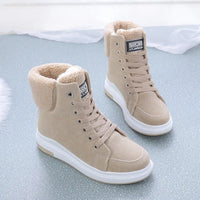 Sporty Women's Boots - Nora-Beige-4.5-State of Style