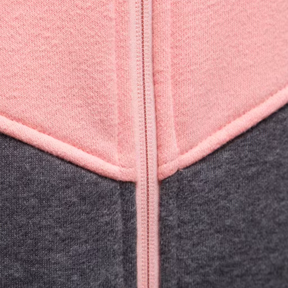 Sporty Women's Jacket with Zip - Nora-Blue-XS-State of Style