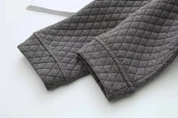 Spring Plus Size Checkered Knit Jacket-Black-XL-State of Style
