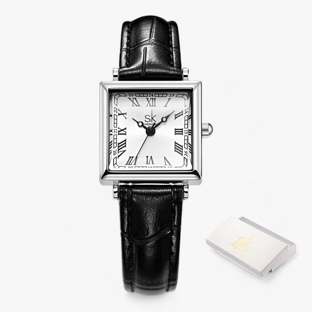 Square Ladies' Watch - Vivienne-Black-State of Style