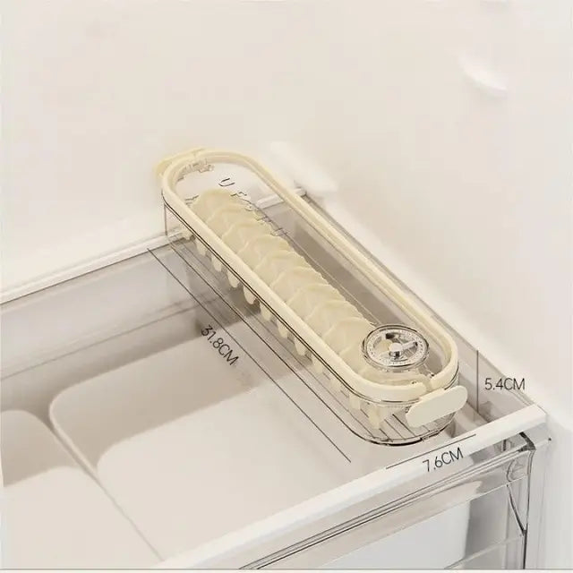 Stackable Food Storage Box with Lid - FridgeStack-Transparent-State of Style