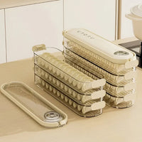 Stackable Food Storage Box with Lid - FridgeStack-White-State of Style
