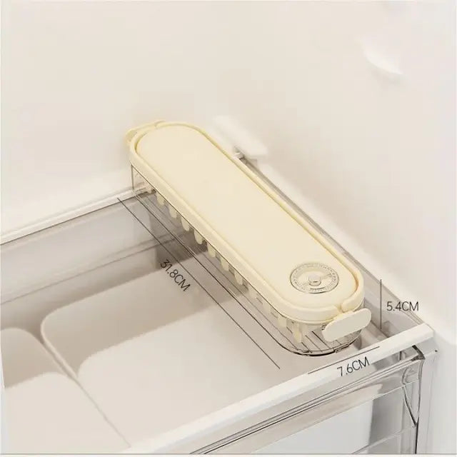 Stackable Food Storage Box with Lid - FridgeStack-White-State of Style