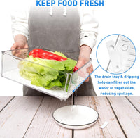 Stackable Fridge Organizer Set of 10 - FridgeMaster-State of Style