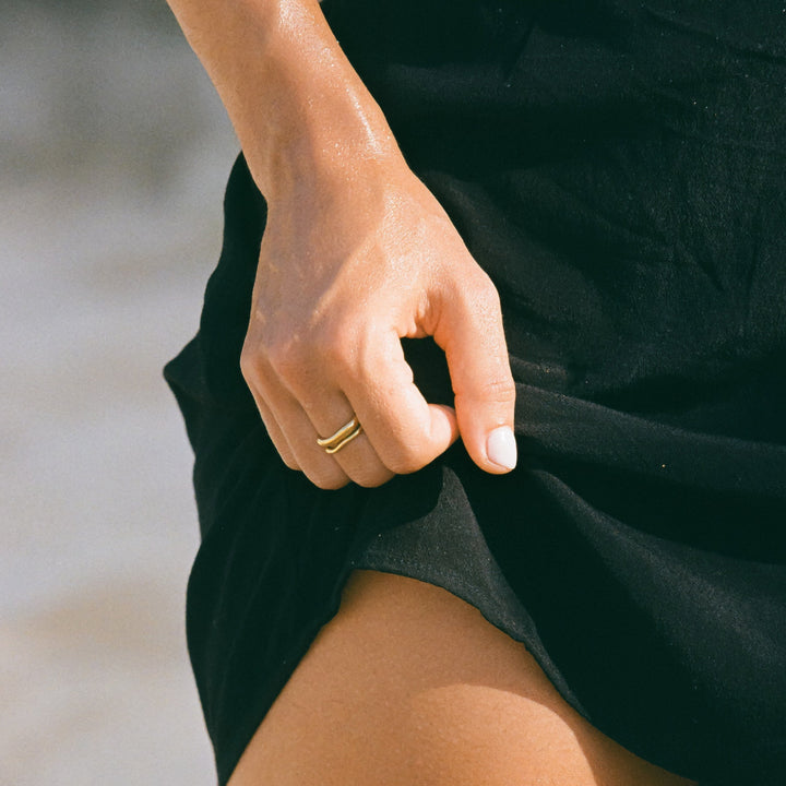 Stackable Ring Set - Luna-5-Gold-State of Style